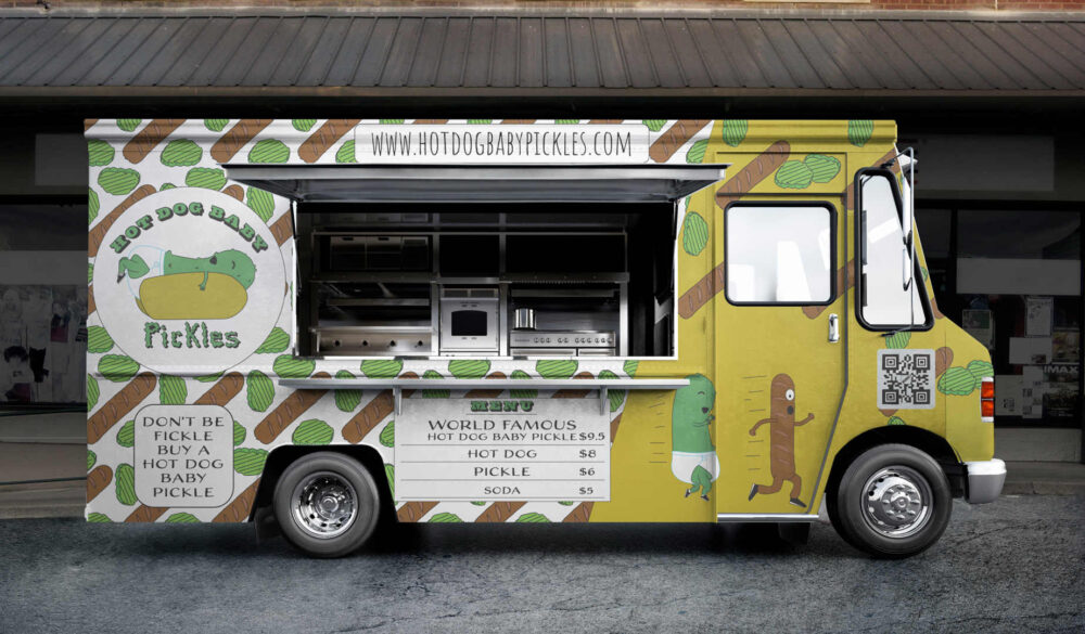 food truck mockup